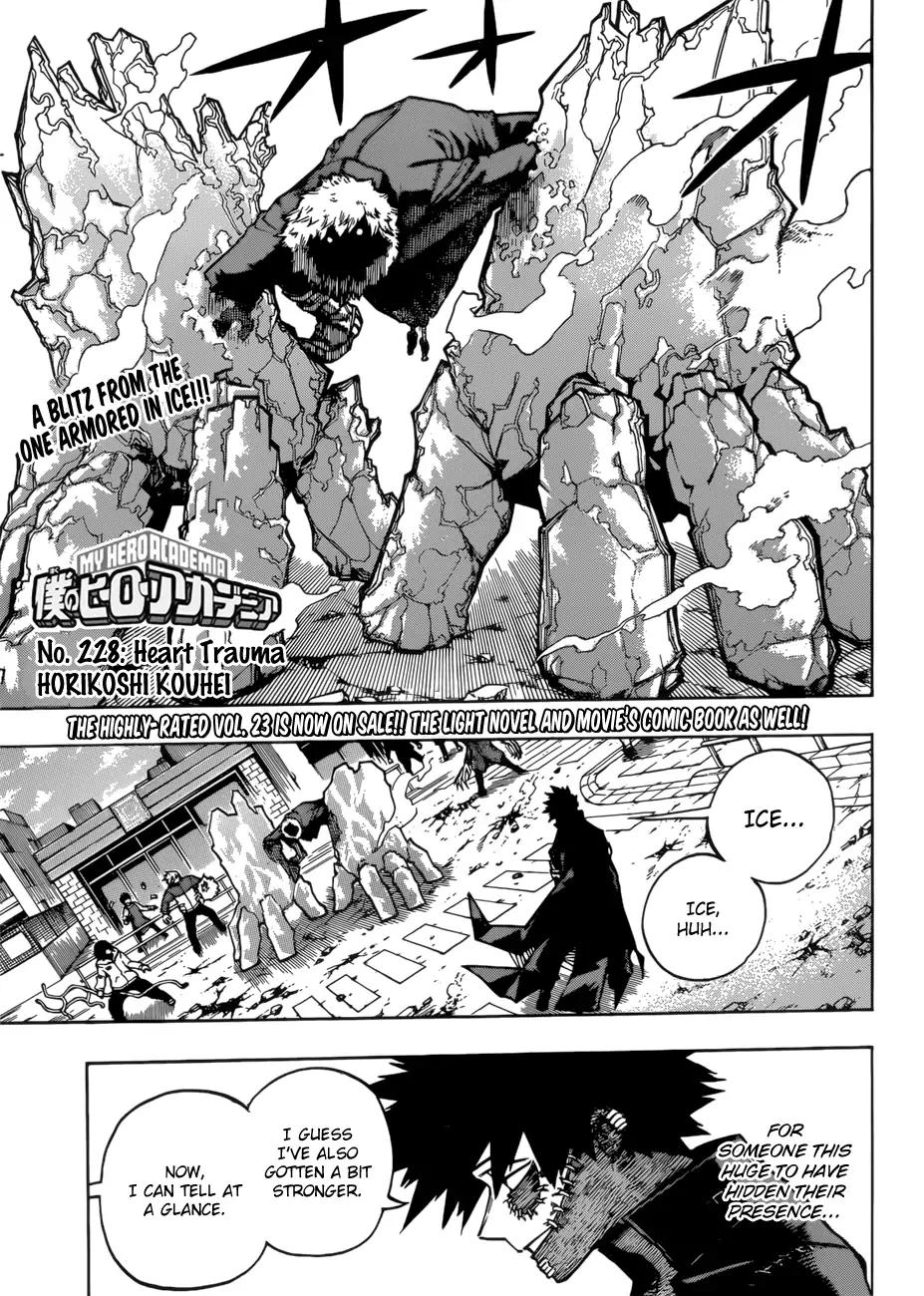 Boku no Hero Academia Chapter 228 1